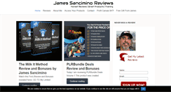 Desktop Screenshot of jamessancimino.com